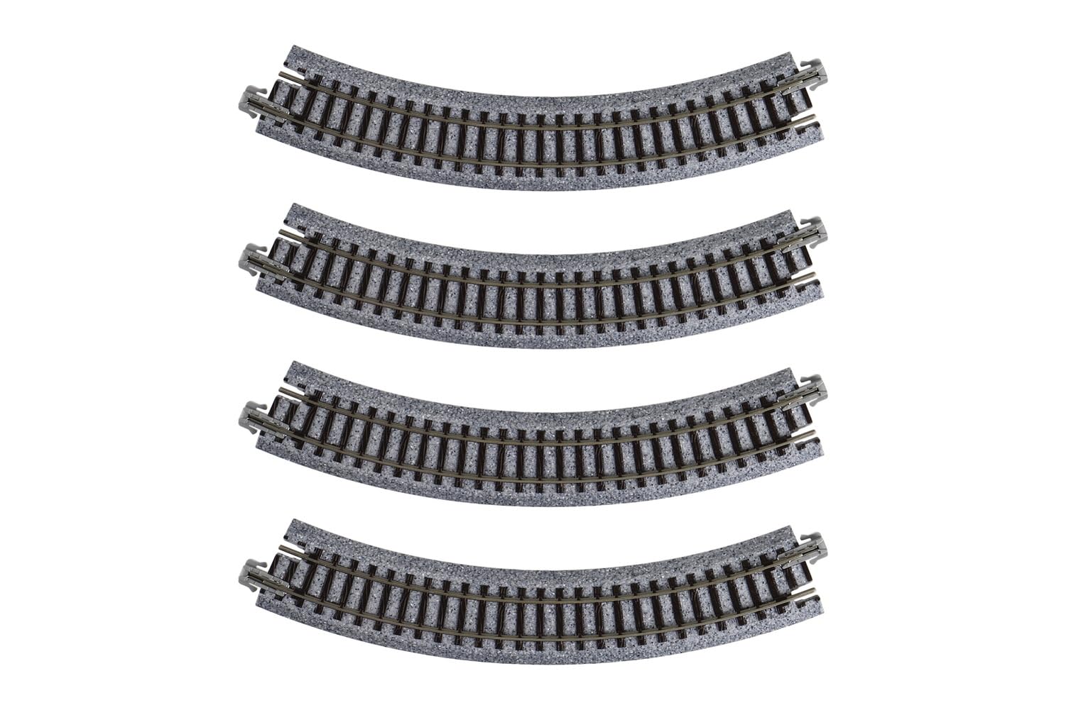 KATO N Gauge Unitrack Compact Curved Track Railway Model Supplies R183-45° (4 pieces) 20-172