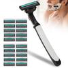 Traditional Men s Manual Beard Shaver Facial Beard Hair Removal Safety Razors Beard Shaving Tool