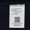 HAZZYS Men's 2026 Autumn Cotton Wool Blend Knit Cardigan