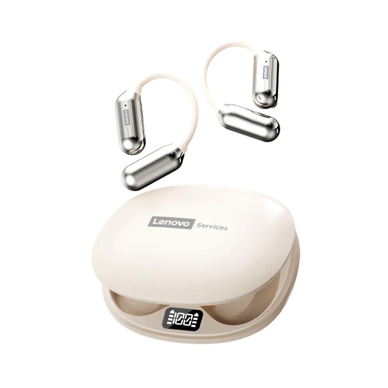 

Lenovo LE503 Earphones TWS Wireless Sport Headphones LED Digital Display HiFi Stereo Noise Reduction Earbuds бежевый