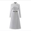 Qidingbao Women's Professional Wool Blend Coat