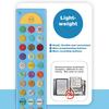 AAC Communication Device with 6 Programmable Buttons Adjustable Volume Speech Therapy Stroke Rehab Non-Verbal Communication Tools Talking Aid
