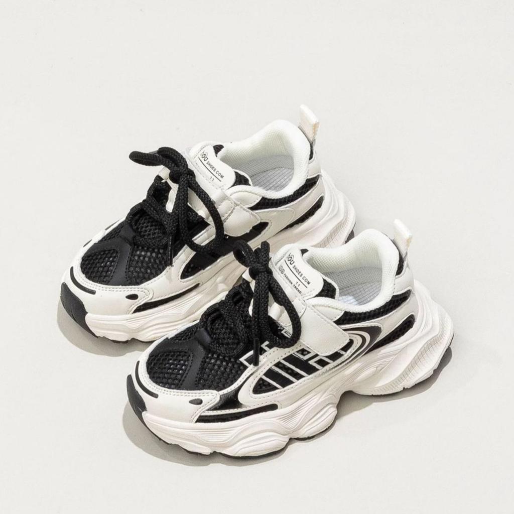 Jentes pustende sportssko Barnesko Tynne fritidssko Jenters lette pappa-sko