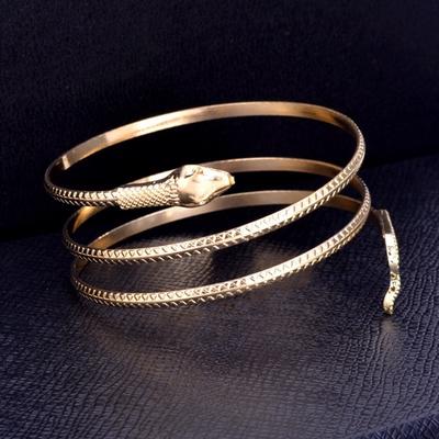 Nová punková móda spirálová spirála na horní části paže Náramek Náramek Náramek Náramek