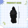 Halloween Cloak Dress Up Medieval Cape for Club, Party, Carnival
