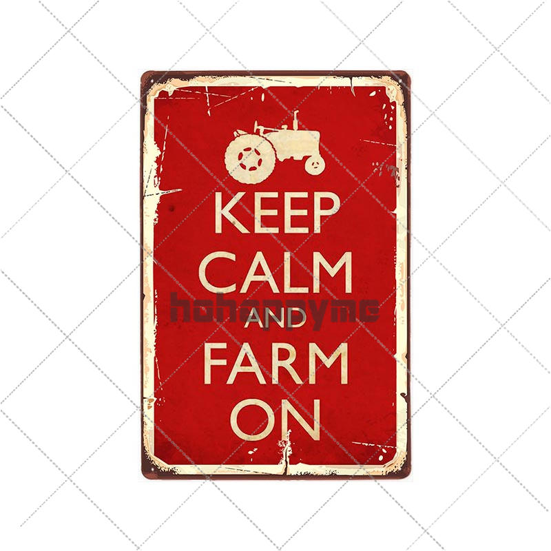 Farm Fresh Tin Sign Plaque Metal Vintage Farmhouse Decor Retro House Decoration Wall Poster 20x30 Cm