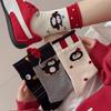 Cartoon, Trendy and Cute Penguin Socks, Mid-calf Women's Socks, Pure Cotton Boneless Autumn and Winter Pile-up Long Socks