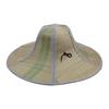 Foldable Straw Hat Fishing Sun Cap Men Women Hiking Travel Camping Sun Hats Drawstring Wide Brim Rattan Hat