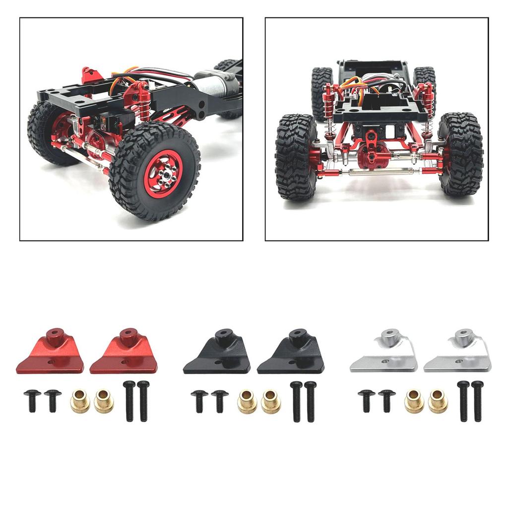 Front Shock Absorber Brackets Upgrade Parts Durable RC Spare Parts for MN82 1:12 Scale RC Vehicle Spare Parts DIY Accessories