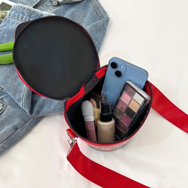 Fashion Braised Beef Noodles Women's Bag New Personalized Versatile Instant Noodle Bucket Shoulder Bag Messenger Bag