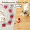 Interactive Toys for Cats Rechargeable Cat Exercise Wheel Interactive Cat Motion Toy Cat Pet Interaction Automatic Rolling Ball