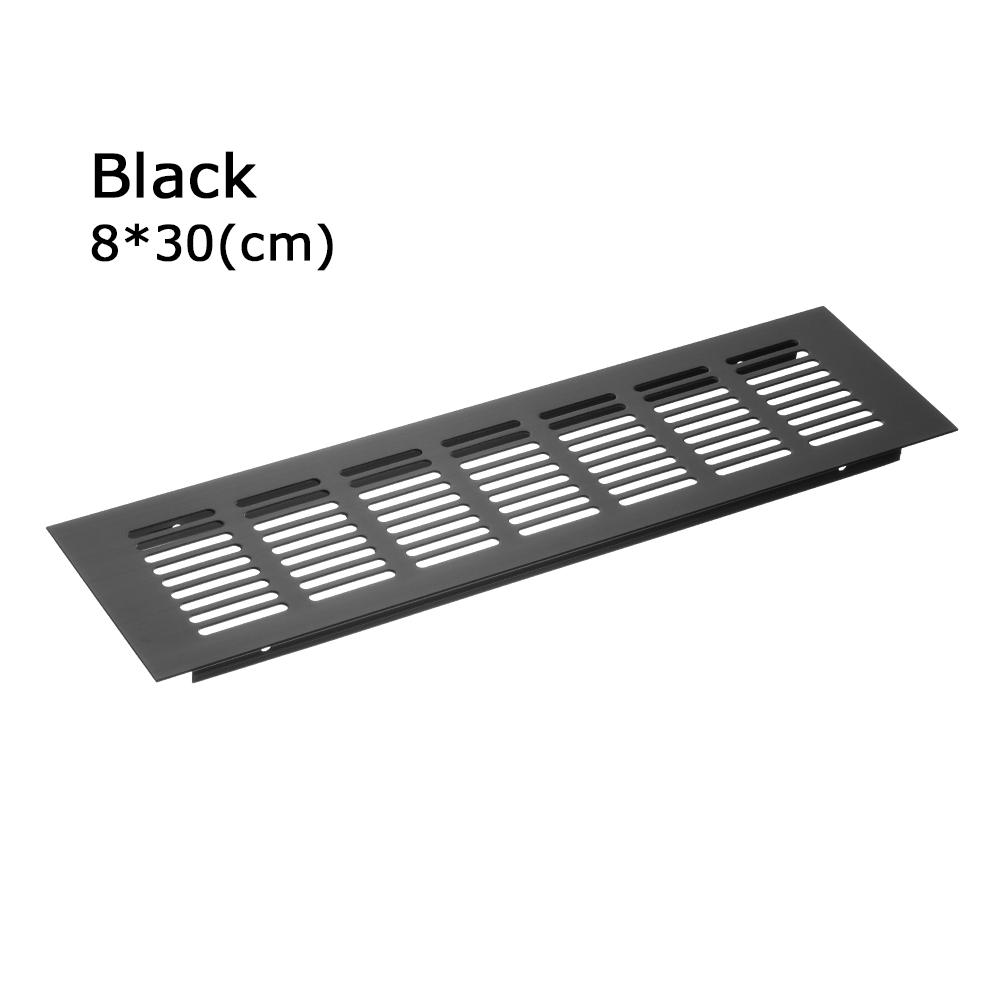 8 Sizes Aluminum Alloy Cabinet Air Vent Ventilator Grille Decor Cover Closet Shoe Wardrobe Mesh Hole Cover Hardware Daily Tools