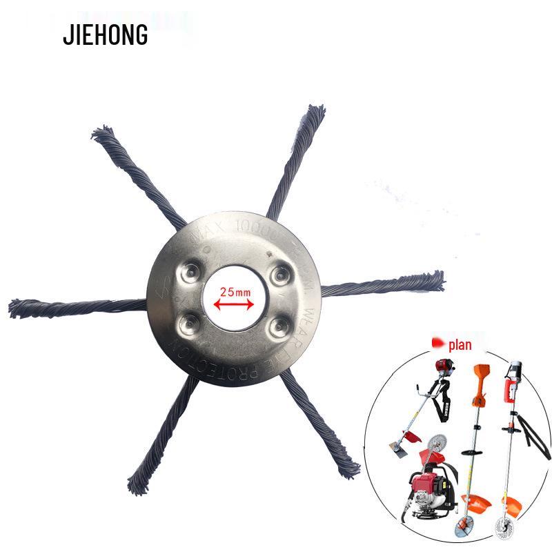 Rechargeable Lithium Battery Lawn Mower with Wheels - Compact Weeding Tool