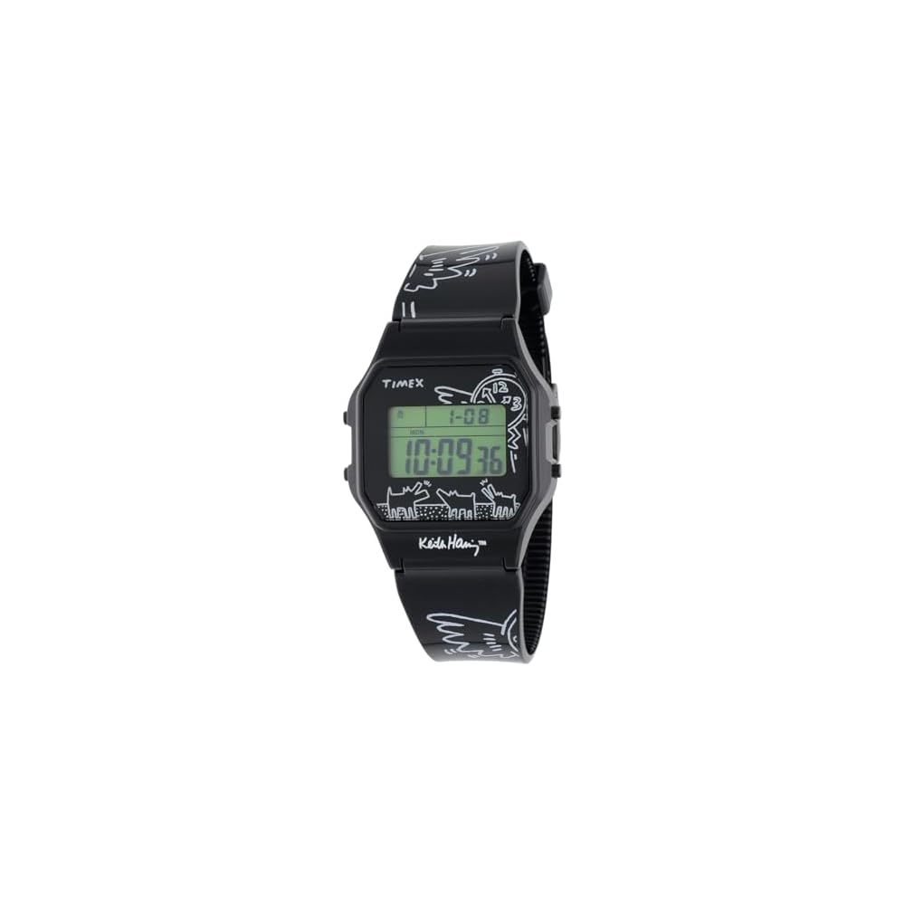Timex Classic Digital T80 Quartz Watch 3ATM Water Resistant Plastic Digital Display Men s