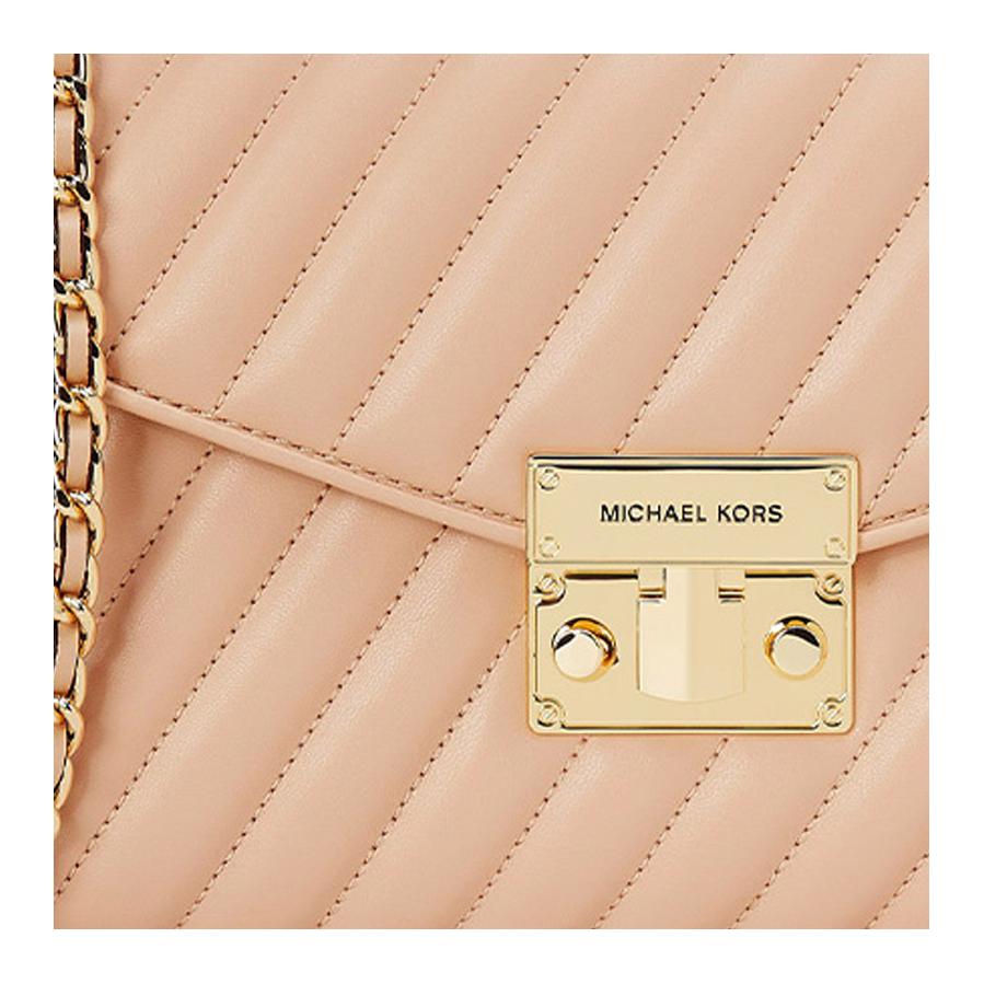 New MICHAEL KORS Rose Leather Shoulder Bag Medium Women's Pink 35T0GXOL2U-BUFF