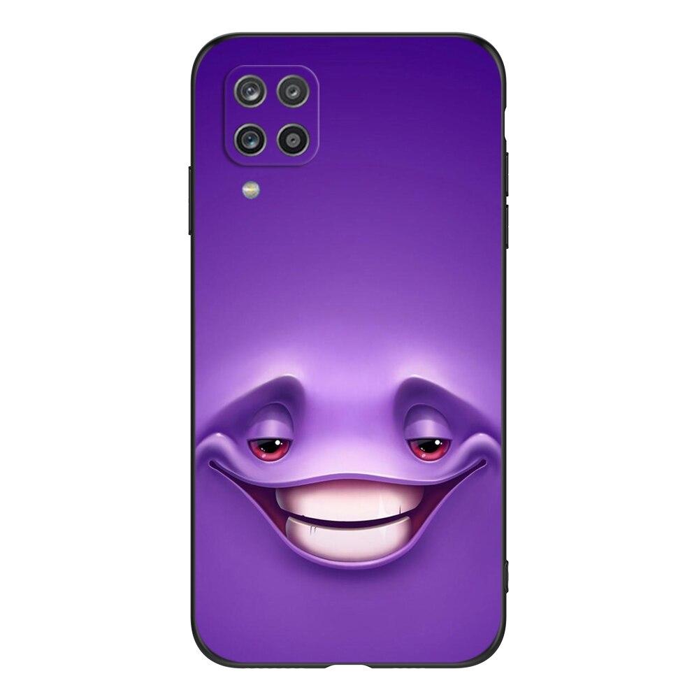 For Samsung A12 M12 Case Phone Cover On Samsung Galaxy SM-A125F M12 M127  Black Tpu Case Cute Funy
