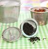 Stainless Steel Tea Locking Spice Egg Shape Ball Mesh Infuser Tea Strainer Multiple Cycle Filter Kitchen Stew Soup Spice Sieve