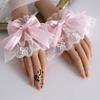 Headband Kc Flat Cap Lolita Original Hair Accessories Hairpin Bow Lace Rabbit Ear Headband