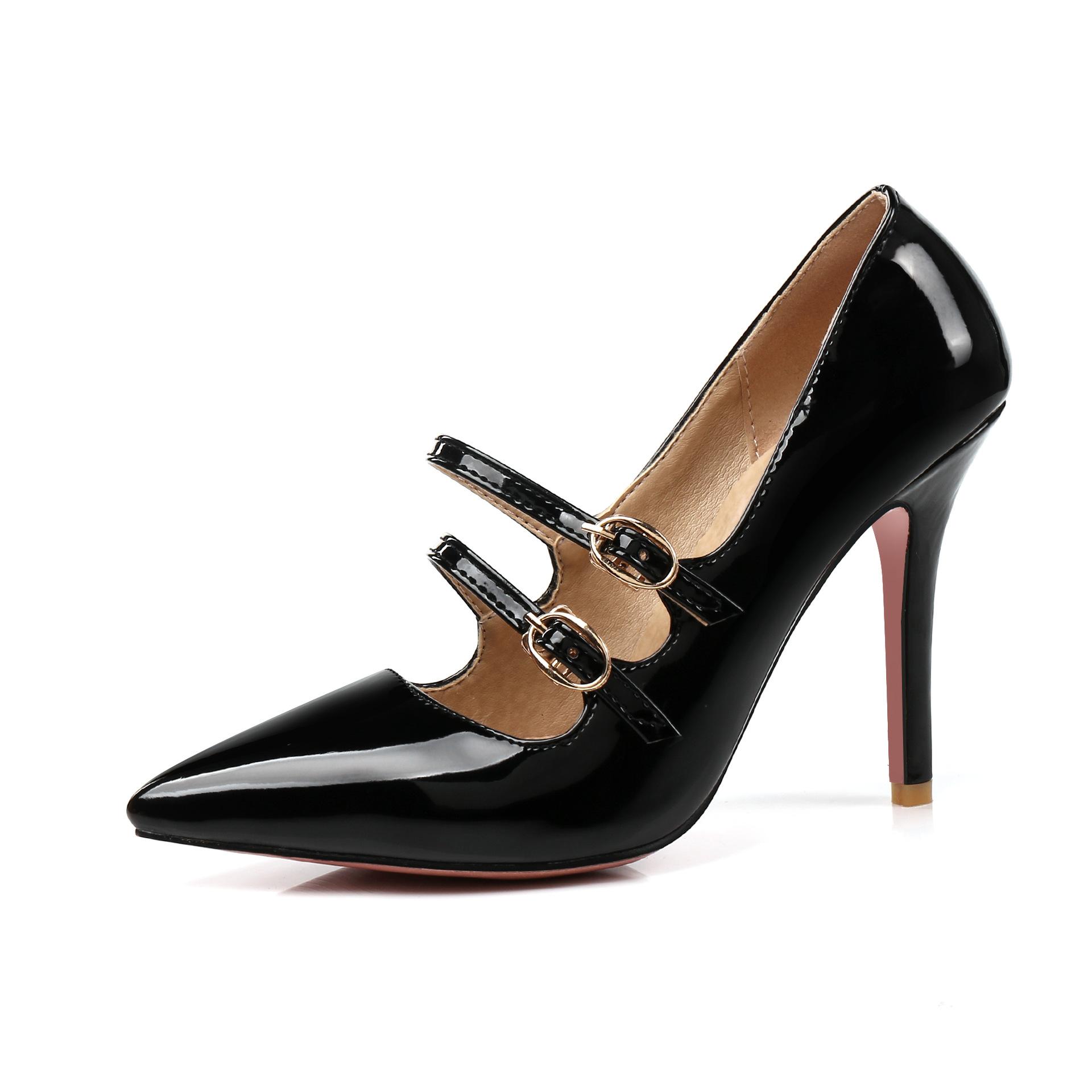 Fashion High Stiletto Single Shoes Winter