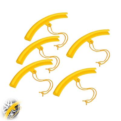 Lyyxjsltd Felgenschutz Felgenkantenschutz Reifenmontiermaschinenschutz Felgenschutz für Autofelgen (150 mm)