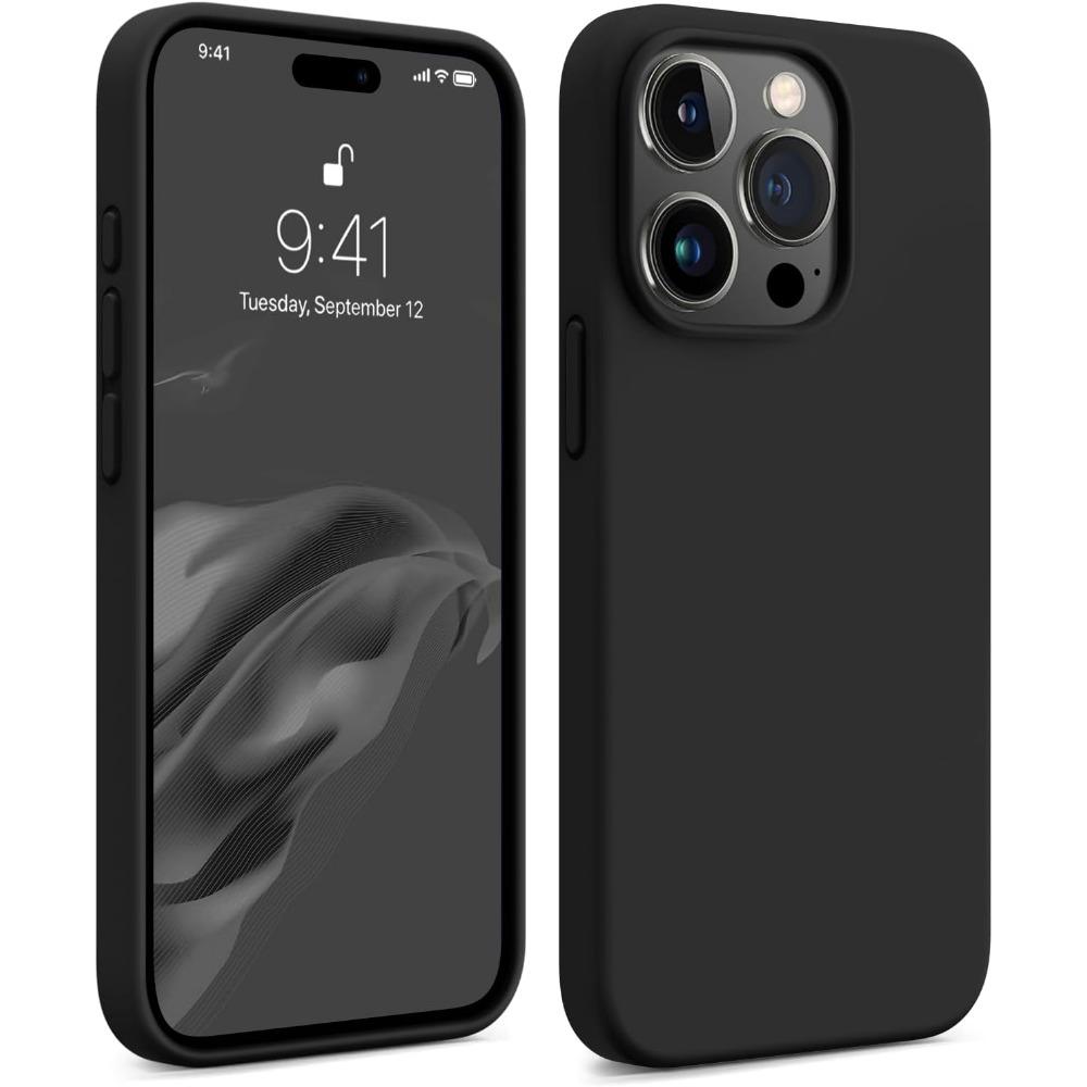 Fashion Liquid Silicone Case for Apple Iphone 16 Pro Max 15 14 13 12 11 Full Soft Armor Shockproof Protection Cover