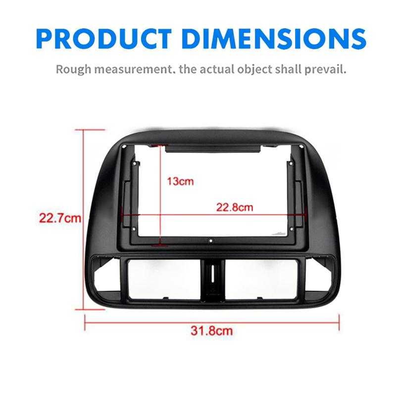 9Inch  Car Radio Stereo Fascia Frame Panel Black For Honda Civic EJ/EK/EM 1996-2001