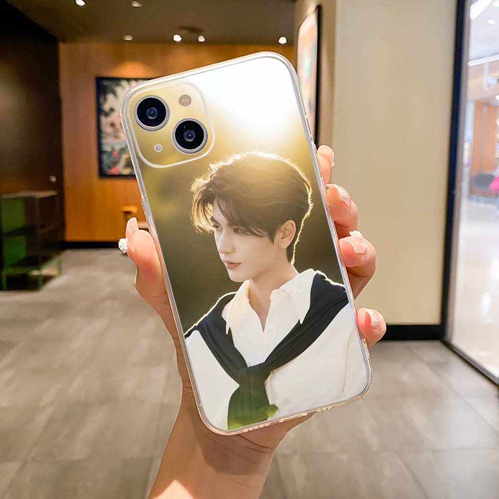 Actor Linghe Zhang Phone Case For iPhone17,16,15,14,13,12,11 ,Pro Max,16/15/14 Plus Soft Silicone Transparent Cover