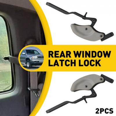 GREY REAR CAB QUARTER WINDOWS LATCH LOCK Fit TOYOTA TACOMA 2001-04 62910-35032 V