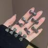 5Pcs Glitter Shiny Butterfly Knot Love Star Flower Small Hairpin For Women Side-blowout Hair Accessory Hair Clip Styling