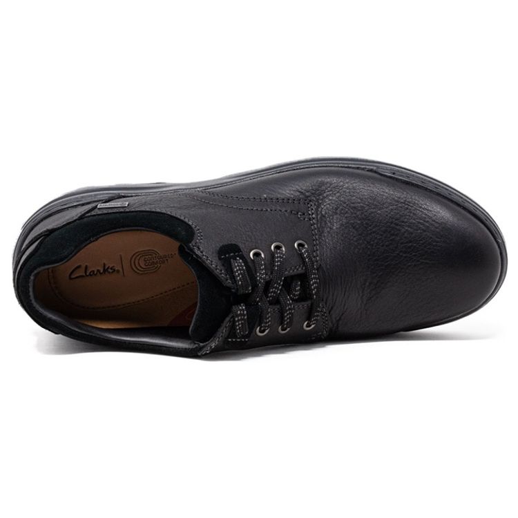 Clarks Leather Minimalist Slip-Resistant Durable Casual Shoes Men Shoes Black 26163237