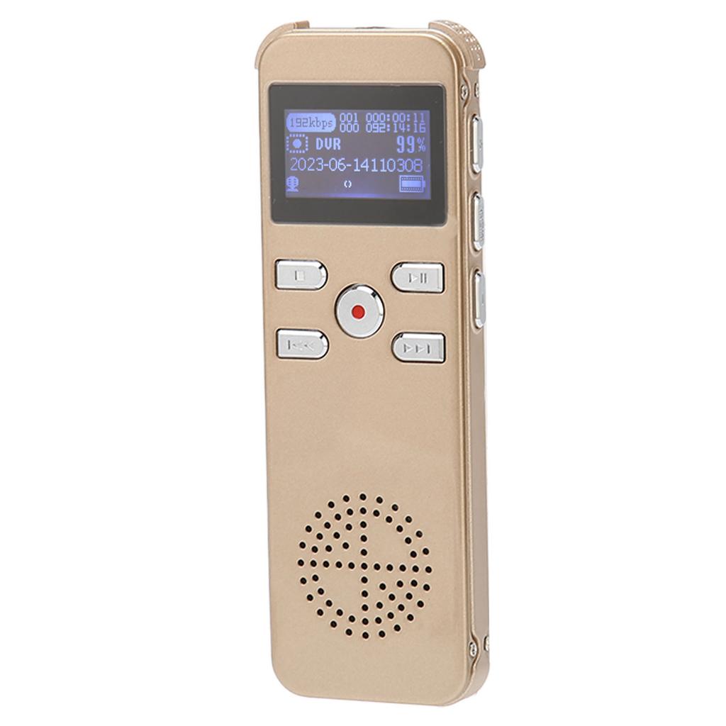 Digital Voice Recorder Voice Activated Recorder 220 Hours Sound Recording Device MP3 Recorder for Lectures Meetings 16G