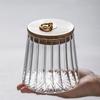 Airtight Glass Storage Jars Transparent Seasoning Pot Spice Jar Glass Canister  Kitchen