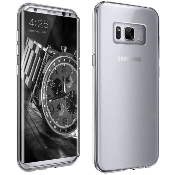 Coque - LittleMonkey - Samsung Galaxy S8 Plus 2017 - Transparent - Souple - Anti-rayures