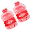 2Pcs Double-Sided Binder Clip Creative Drinks Memo and Snack Bag Clips