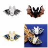 Horror Halloween Bat Brooch Enamel  Cool   Festive Days
