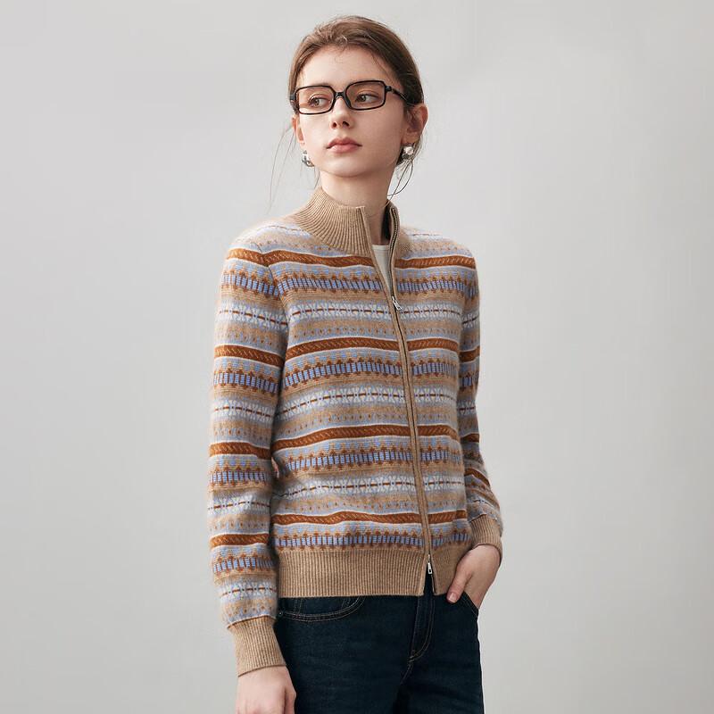 Women's Fair Isle Cashmere Cardigan
