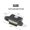 High-Brightness USB Rechargeable Induction Headlamp - Outdoor Night Fishing Clip-On LED Light