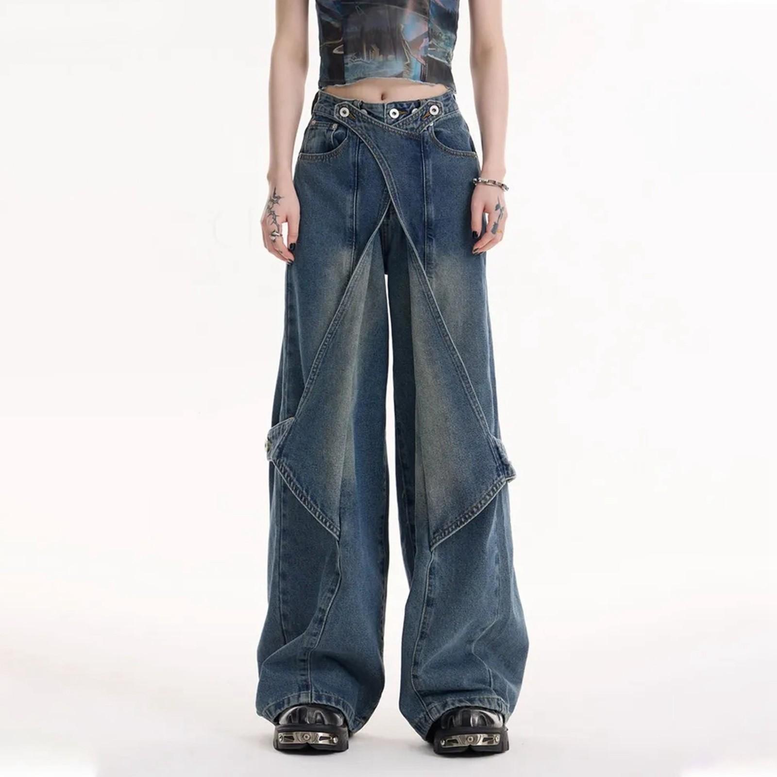 

Мужские комбинезоны, модные карманные повседневные брюки, походные брюки S синий