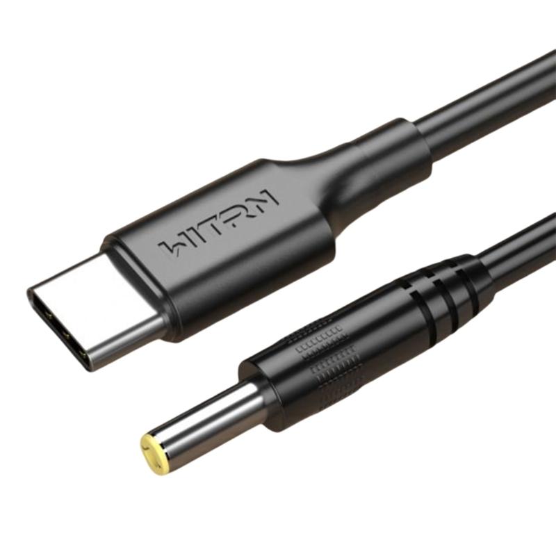 Type C USB C to 20V Converter Cable Power Supply USB C Cable with Jack 4.0x1.7mm Adapter for Laptop Notebook Computer