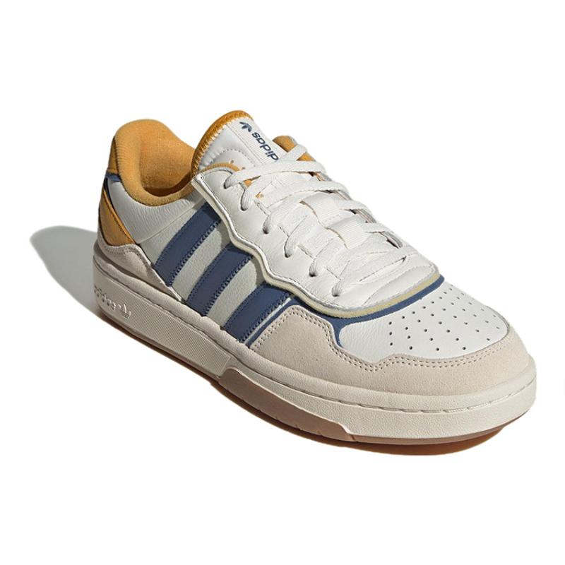 Adidas Originals Courtic Shoes 'White Beige Brown Blue' Sneakers ID6069