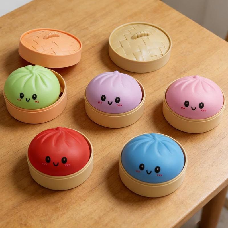 Simulazione Flash Pallina Pressione Ravioli Rimbalzo Lento Morbida Schiacciamento Decompressione Ufficio Casa Decorazione Regali di Compleanno Bambini Adulti