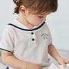 Minibala Girls' School Style T-Shirt & Skirt Set