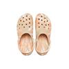 Crocs Classic Marble Pattern Cloud Casual Classic Clogs Beach Sandals Women Sandals Brown 207176-2ZM