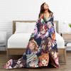 Haru Urara Soft Warm Blanket Umamusume Kids Adult Plush Bedding Throws Funny Home Decor Flannel Bedspread Sofa Bed Cover