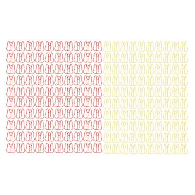 100PCS sponky na papír Kovová multifunkční spona na papír Přenosné kancelářské sponky na dokumenty