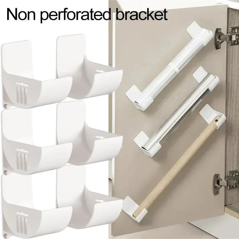 20/2 szt. Uchwyty na worki na śmieci do montażu na ścianie Plastikowe Poli Hak na worek na odpady Łazienka Dozownik Kuchenny Stojak do przechowywania rolki folii do świeżości