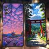 Case For Samsung A15 A13 A35 A55 A51 A71 A41 A31 A21S A03S A05 A17 A23 A25 A33 A53 A73 5G A07 4G Cover Landscape Japan Series