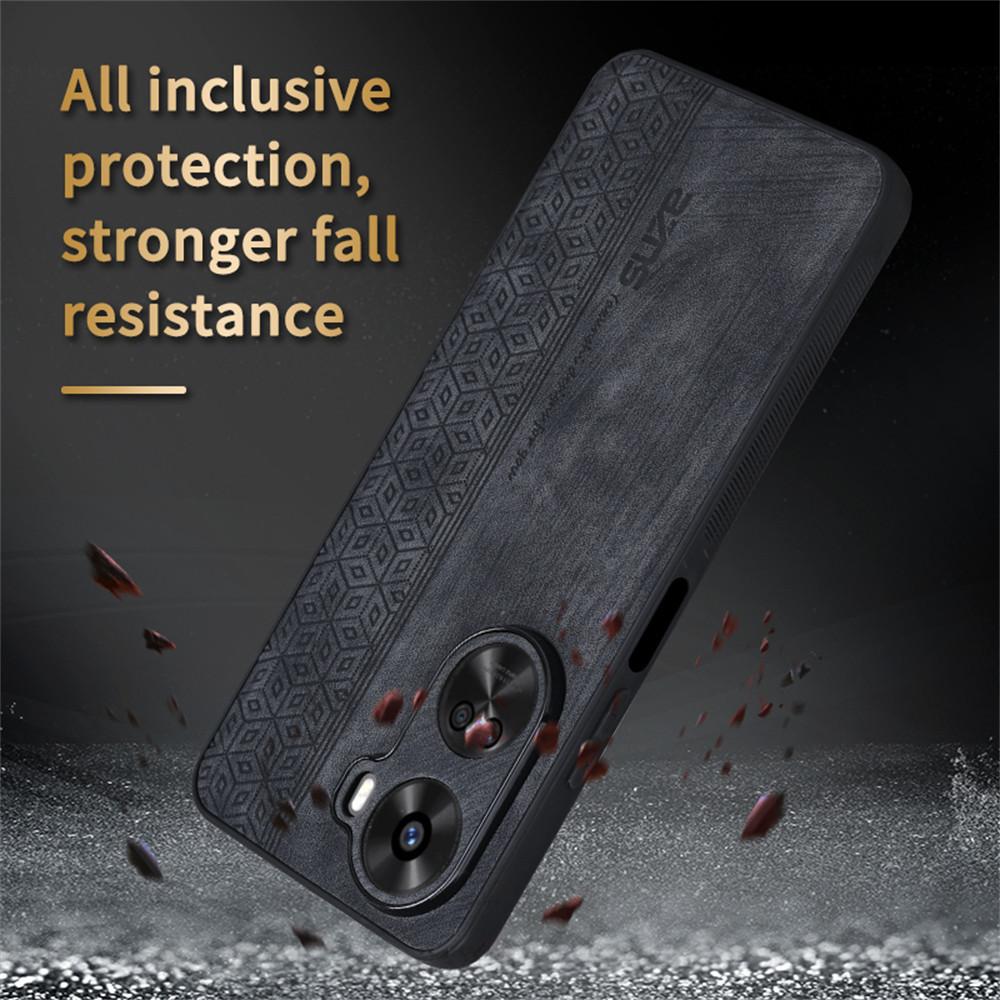 Pentru Huawei Nova 12 SE Husă din Piele PU Moale cu Senzație de Piele Rezistentă la Șocuri Capac Moale pentru Spate Funda Pentru Nova 12 SE Coque Capa Bumper