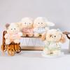 Kawaii Dress Animal Plush Toys Set Stuffed Bear Rabbit Sheep Cat Dog Dolls Soft Room Decor Gifts For Girls Xmas Birthday