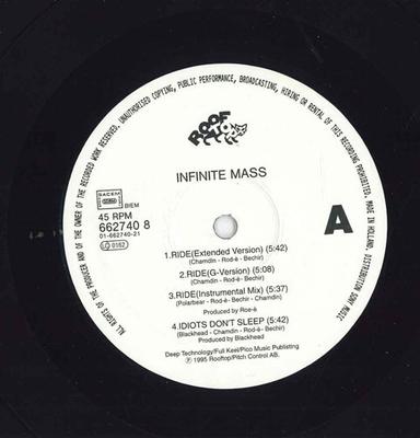 12-Zoll Schallplatte INFINITIE MASS - Mah Boyz 6627408 ROOFTOP 1995 Niederlande Rap & Hip-Hop/R&B Gebraucht